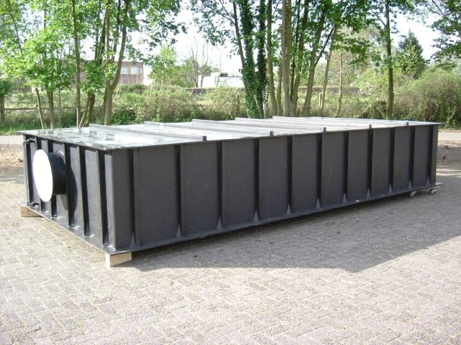 Kunststof procesbaden